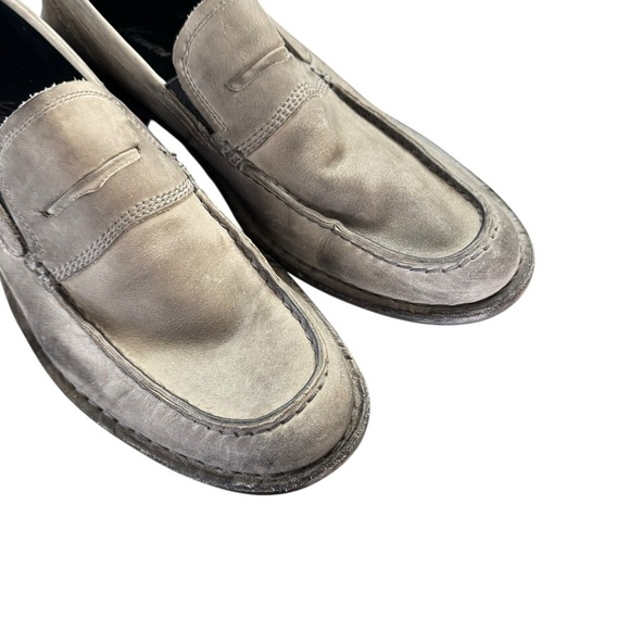 Kenneth Cole Suede Loafers Men’s US 9.5 Gray Slip On Dress Casual Shoes main image 11